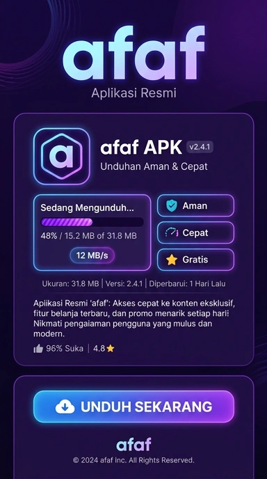 Unduh dan Instal APK Afaf untuk Android di Indonesia