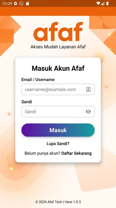 Panduan Masuk Akun Afaf untuk Pengguna Android Indonesia