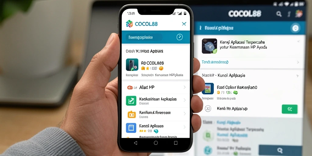 Tampilan antarmuka COCOL88 dengan fungsi kunci aplikasi yang intuitif.