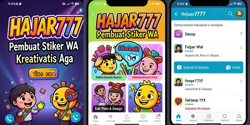 Tampilan antarmuka pengguna HAJAR777 yang menarik dan fungsional.